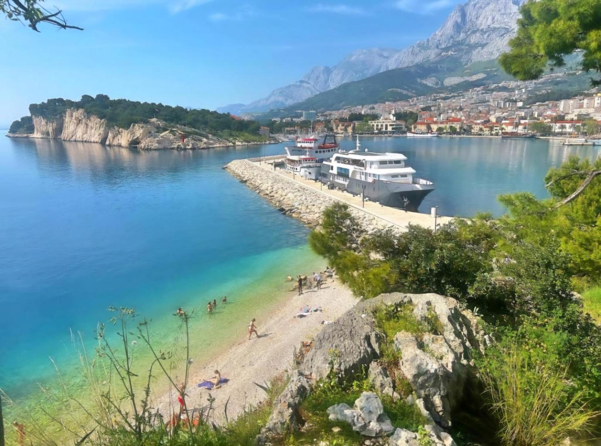 Villa Melassy Makarska Bagian luar foto